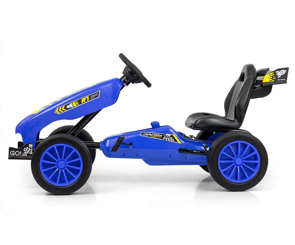 MILLY MALLY Rocket pedálos gokart – Sötétkék