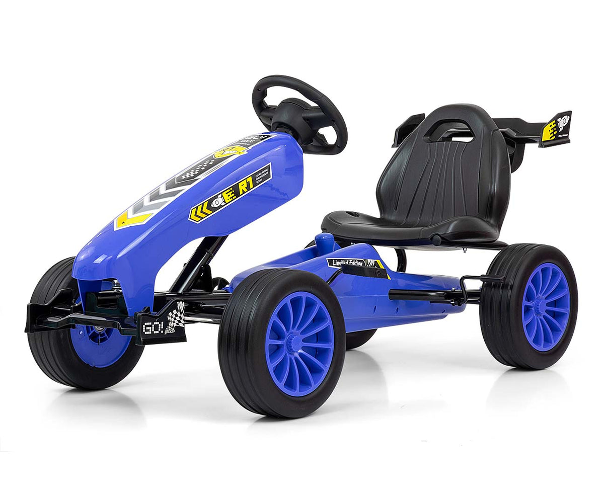 MILLY MALLY Rocket pedálos gokart – Sötétkék