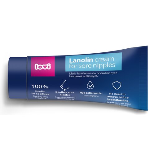 LOVI 100% lanolinos mellbimbóvédő krém 37g