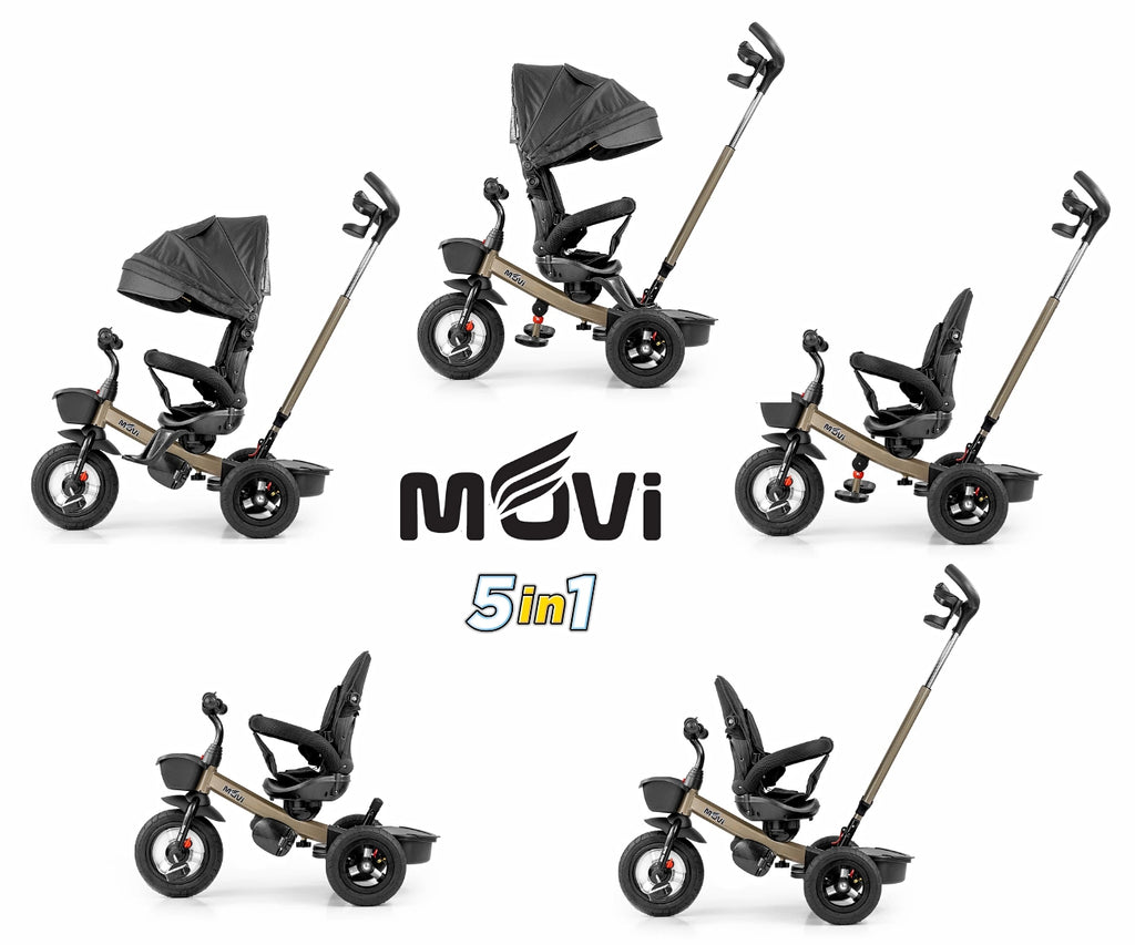 MILLY MALLY Movi 5 az 1-ben tricikli – Arany