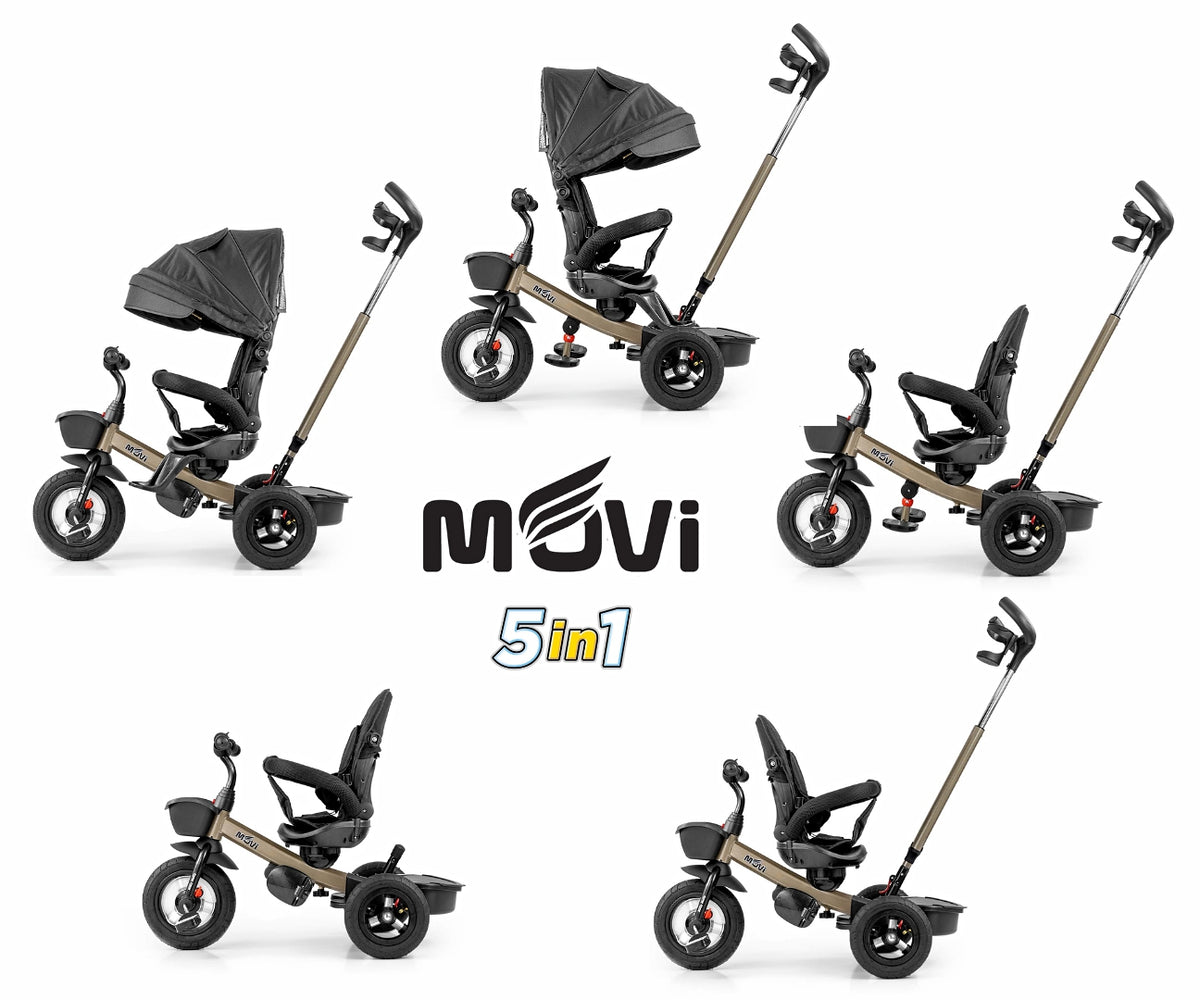 MILLY MALLY Movi 5 az 1-ben tricikli – Arany