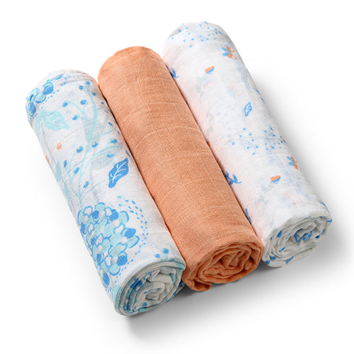 BabyOno szuper puha muszlin textilpelenka 3 db 70×70 cm