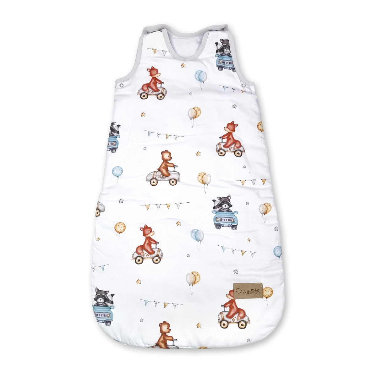 ALBERO MIO Autók baba hálózsák – 1,5 TOG
