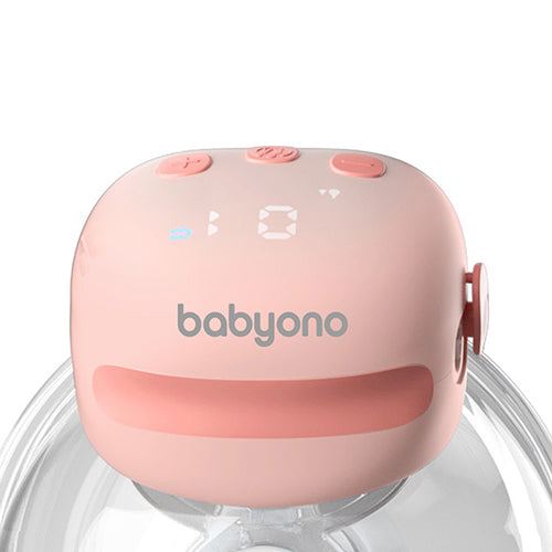 BabyOno TWINNY dupla elektromos, vezeték nélküli mellszívó – kézhasználat nélkül