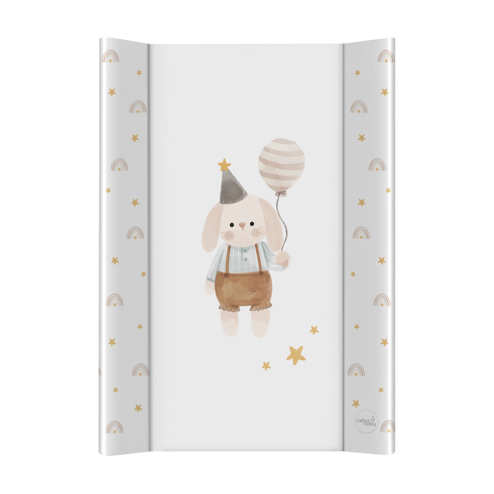 Ceba Ultra Light Merev Pelenkázólap 50×70 cm – Birthday Bunny