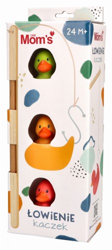 MOM'S CARE kacsahorgász fürdőjáték horgászbottal – 4 részes készlet