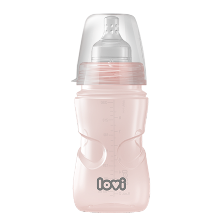 LOVI Trends cumisüveg 250 ml rózsaszín