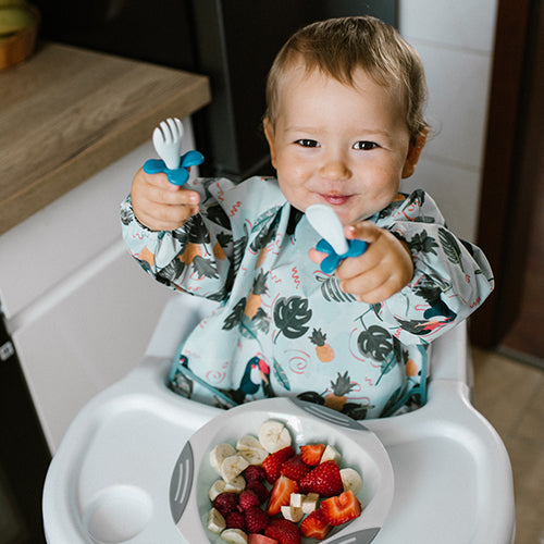 BabyOno TOUKANS hosszú ujjú előke