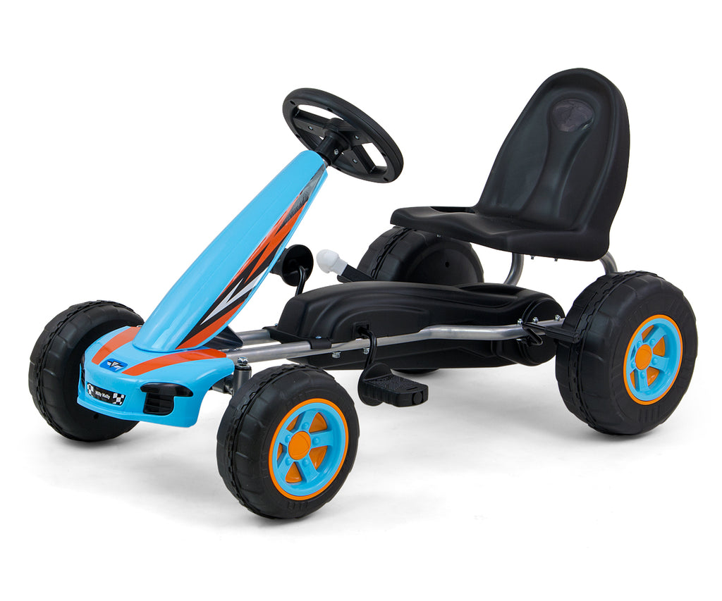 MILLY MALLY Viper pedálos gokart állítható üléssel – Kék