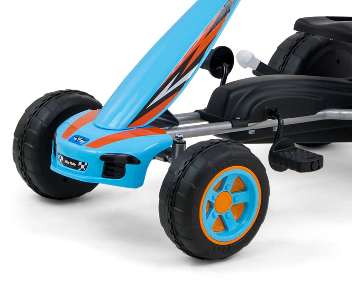 MILLY MALLY Viper pedálos gokart állítható üléssel – Kék