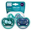 Philips Avent SCF349/18 Ultra Air cumi 18h+ – Elefánt és Hello (2 db)