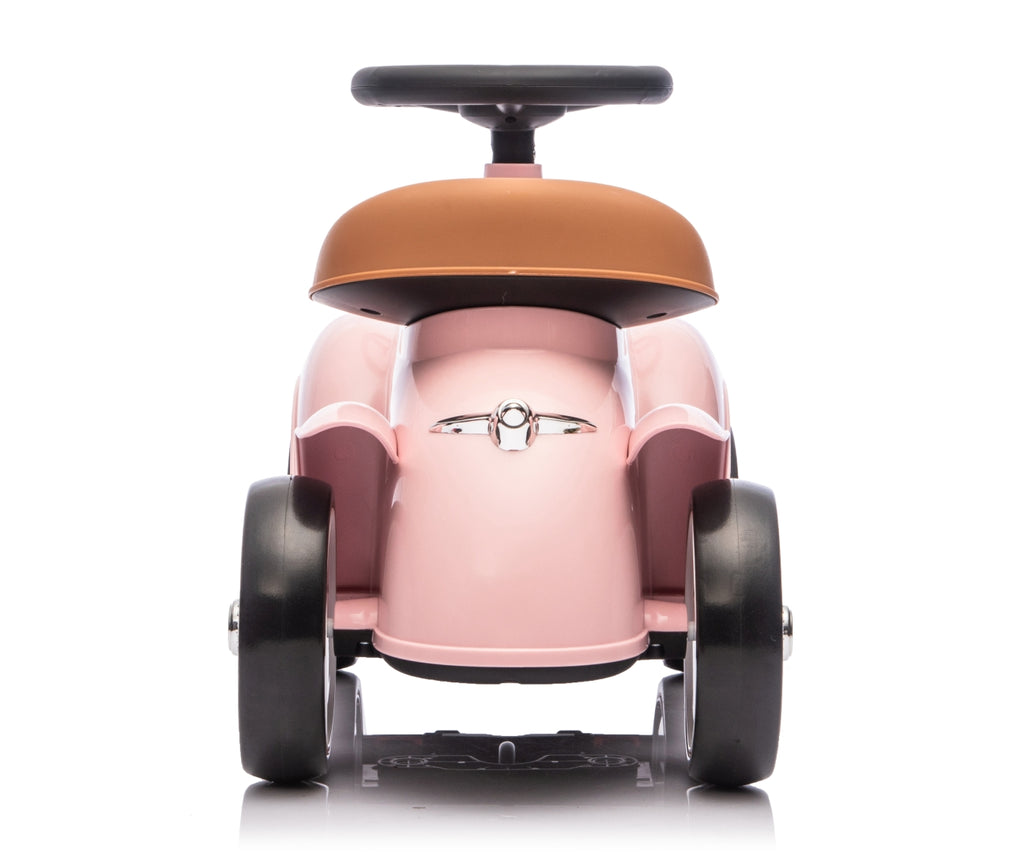 Milly Mally Royce retro bébitaxi dudával és tárolórekesszel – Pink