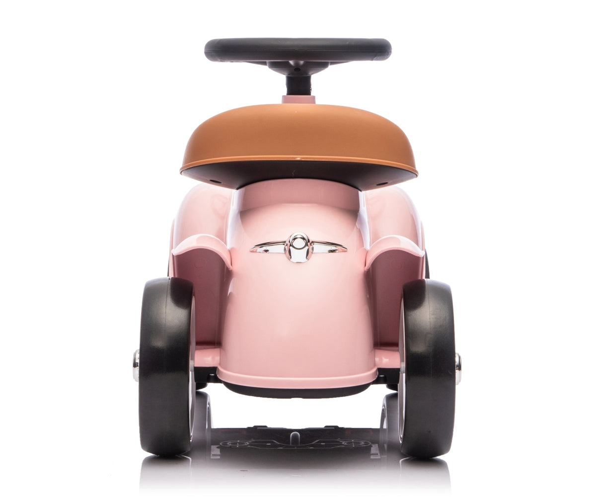 Milly Mally Royce retro bébitaxi dudával és tárolórekesszel – Pink
