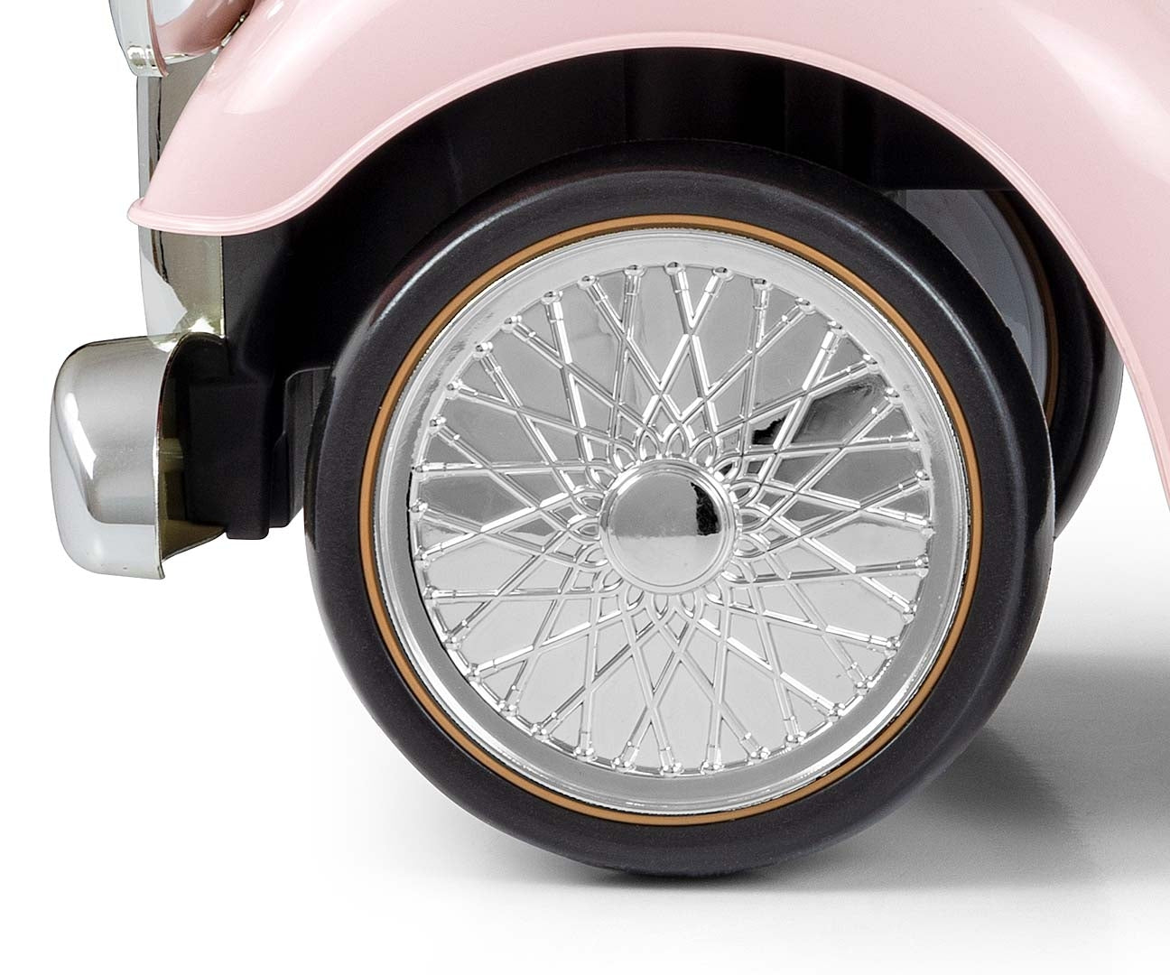 Milly Mally Royce retro bébitaxi dudával és tárolórekesszel – Pink