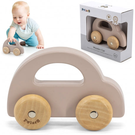 Viga PolarB fa tologatható autó – barna