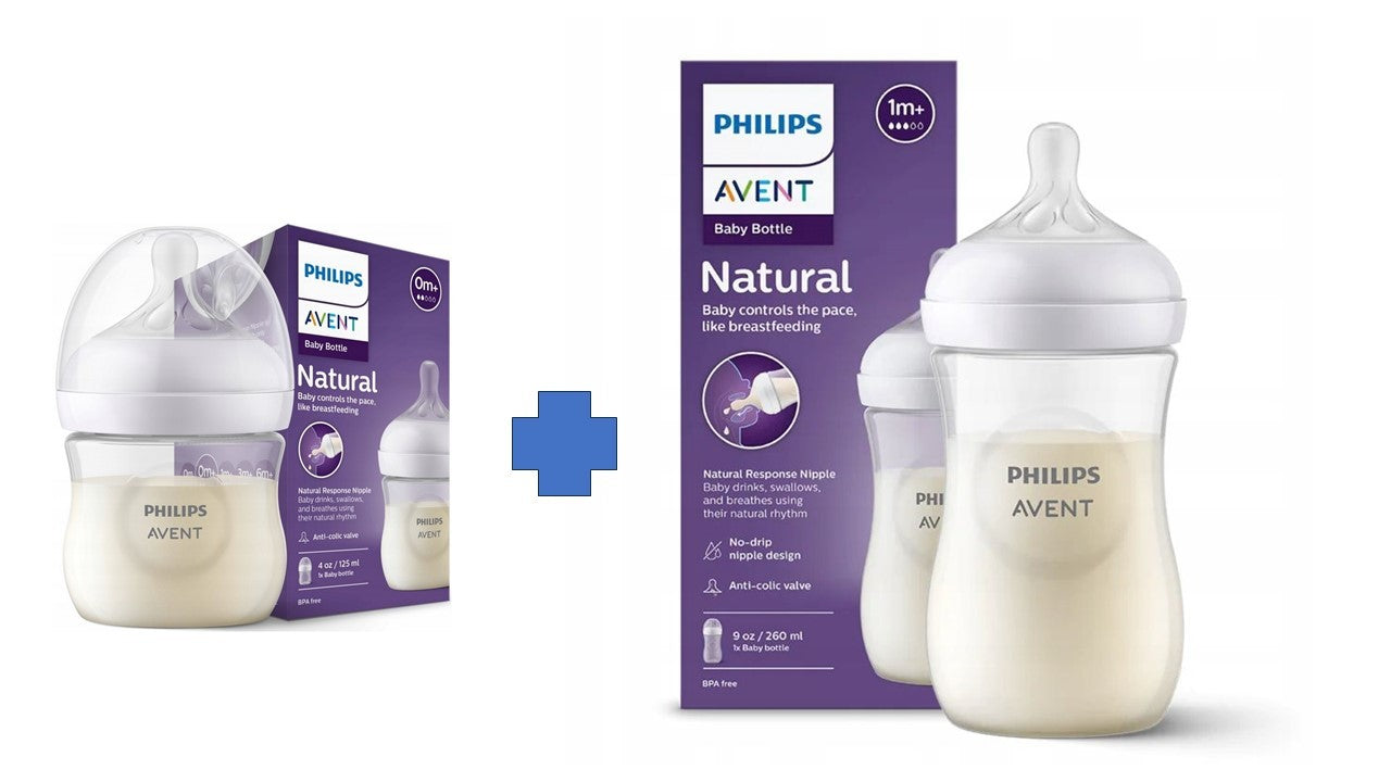 Philips Avent Natural Response újszülött cumisüveg szett 125 ml + 260 ml