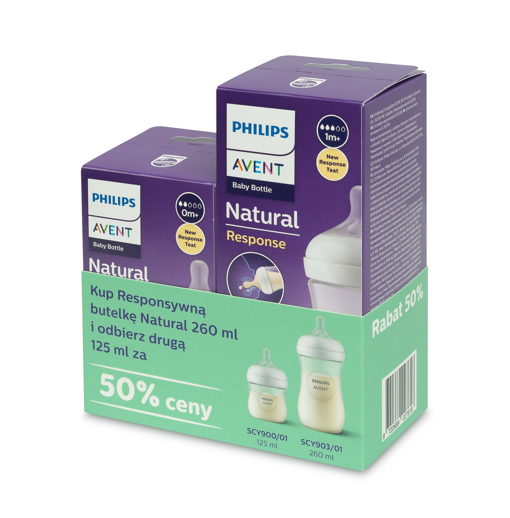 Philips Avent Natural Response újszülött cumisüveg szett 125 ml + 260 ml