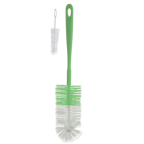 BabyOno cumisüveg- és cumitisztító kefeszett mini kefével – Zöld