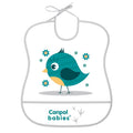 Canpol babies puha műanyag előke - turquoise bird
