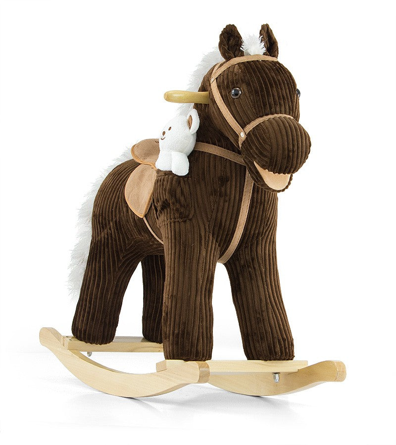 MILLY MALLY Pony Bruno interaktív plüss hintaló macival