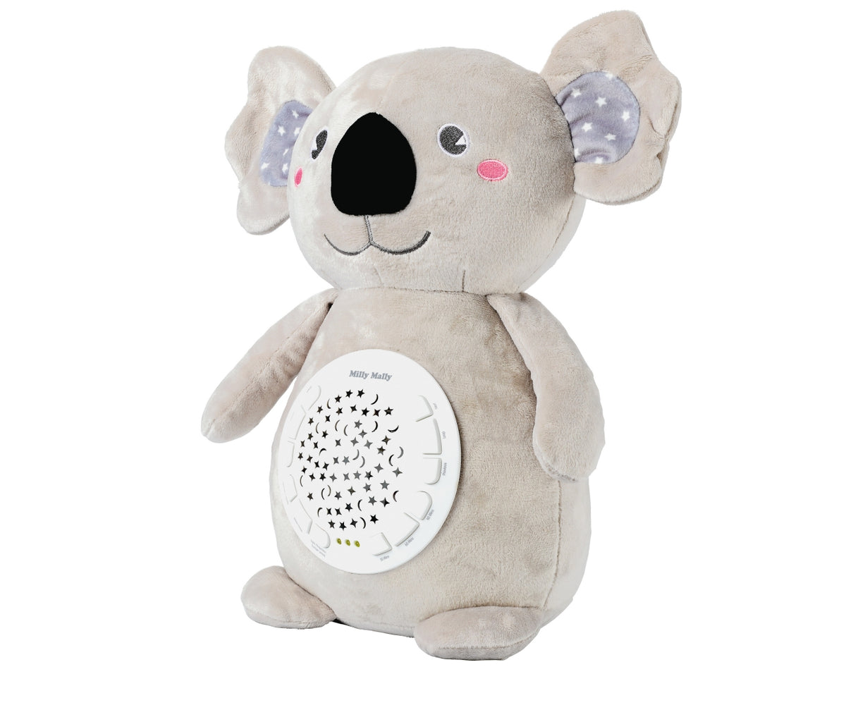 Milly Mally plüss koala csillagfény-projektorral és altatódallamokkal