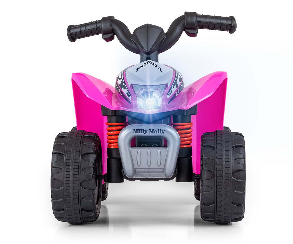 MILLY MALLY Honda TRX 250X ATV akkumulátoros gyerekquad – Rózsaszín
