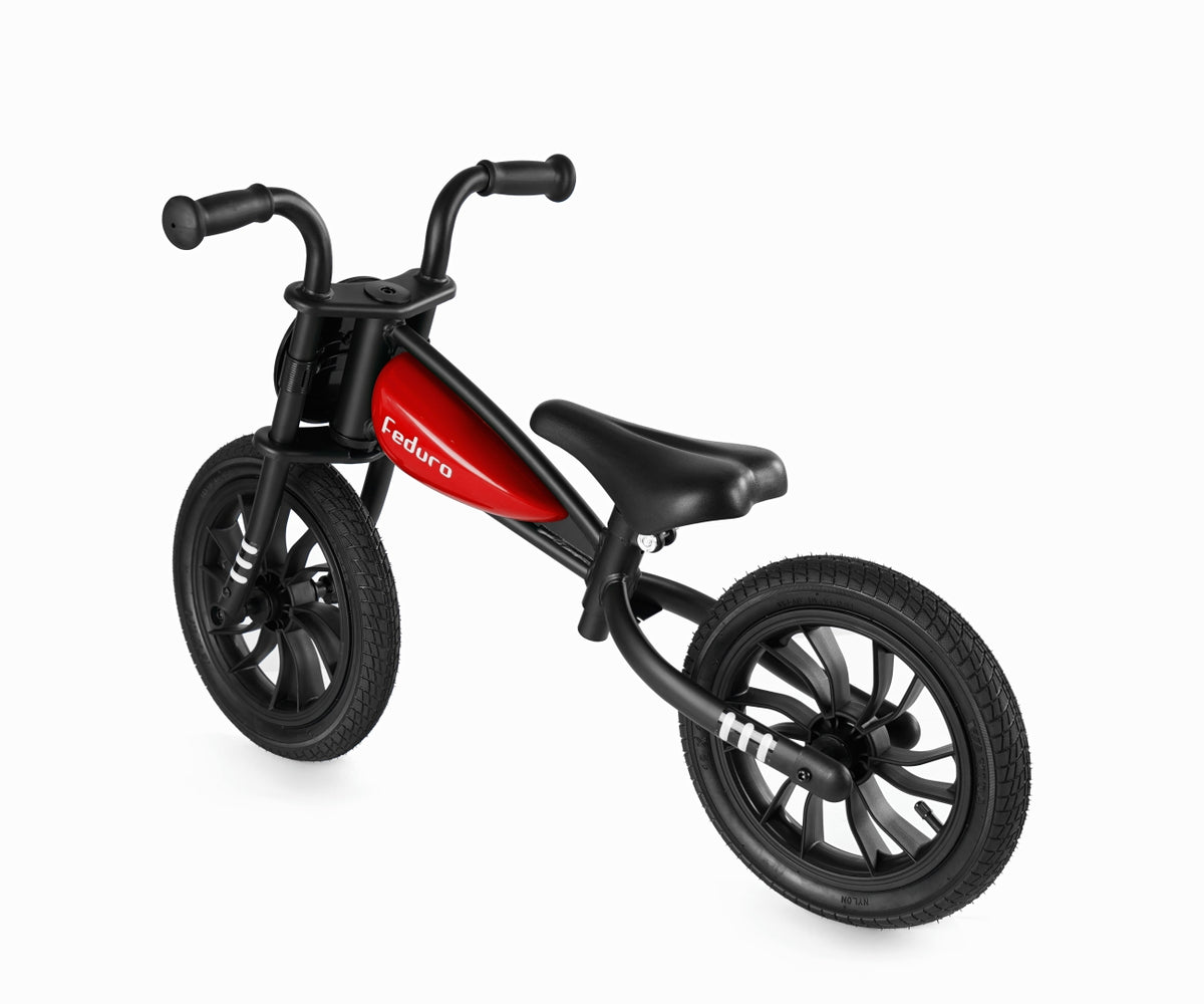 MILLY MALLY Qplay Feduro motoros stílusú futóbicikli – Piros