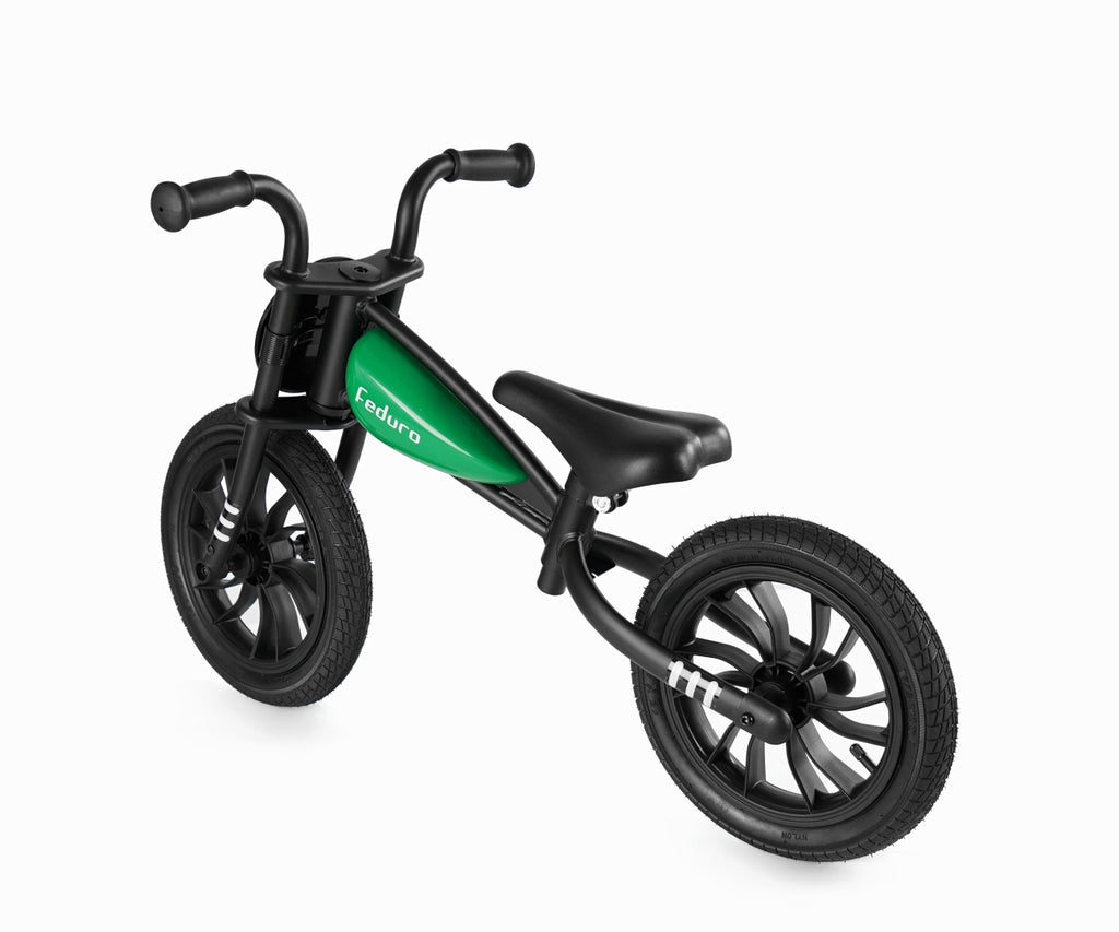MILLY MALLY Qplay Feduro motoros stílusú futóbicikli – Zöld