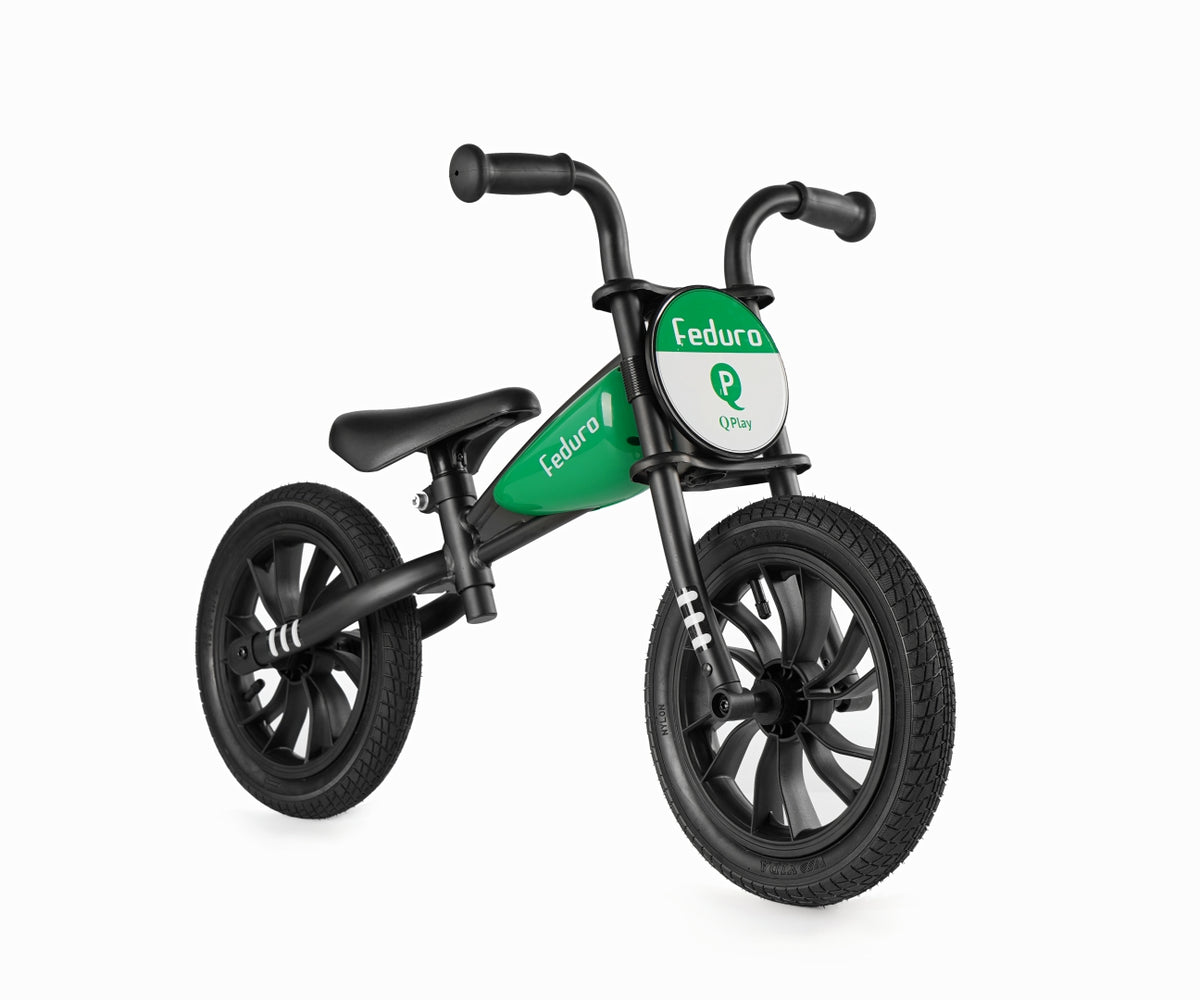 MILLY MALLY Qplay Feduro motoros stílusú futóbicikli – Zöld