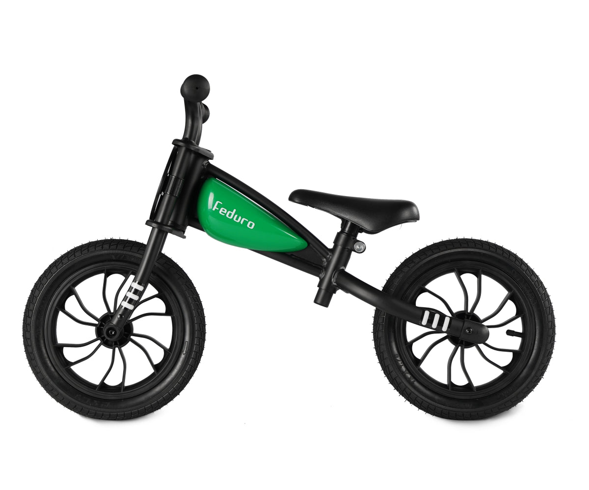 MILLY MALLY Qplay Feduro motoros stílusú futóbicikli – Zöld