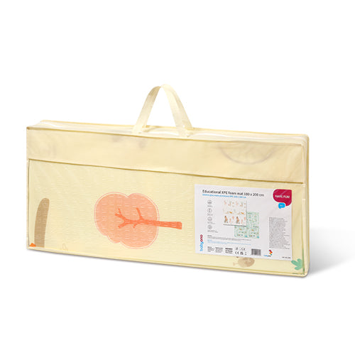 BabyOno XPE kétoldalas összecsukható habszivacs játszószőnyeg 150×200 cm
