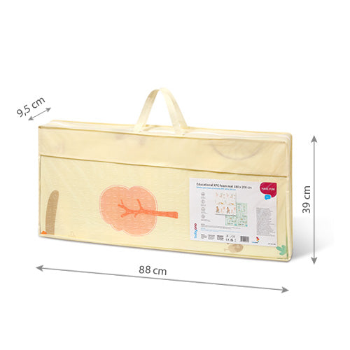 BabyOno XPE kétoldalas összecsukható habszivacs játszószőnyeg 150×200 cm