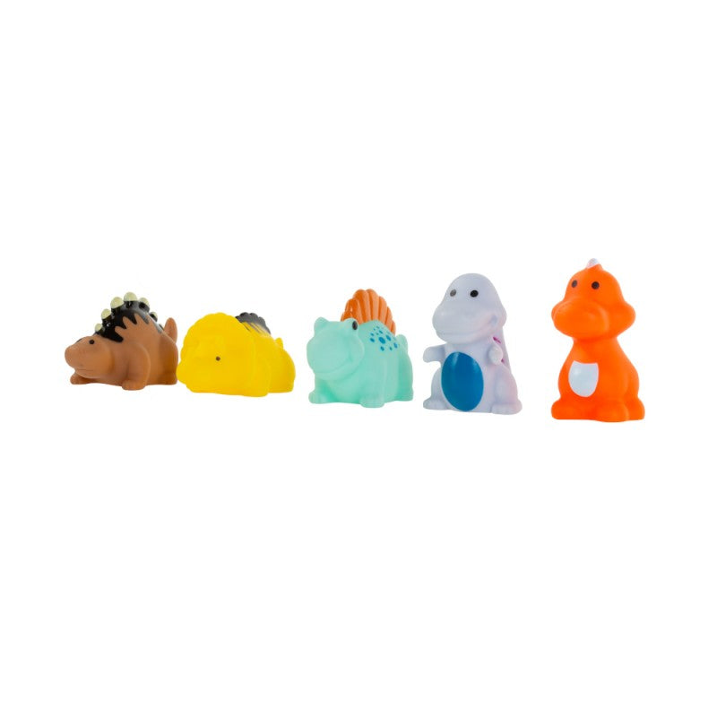 AKUKU Dino lyukmentes fürdőjáték szett – 5 db