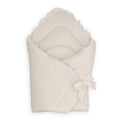 ALBERO MIO Cotton Color fodros muszlin babapólya – Bézs-75×75 cm
