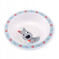 Canpol babies műanyag tál 270 ml Cute Animals kék
