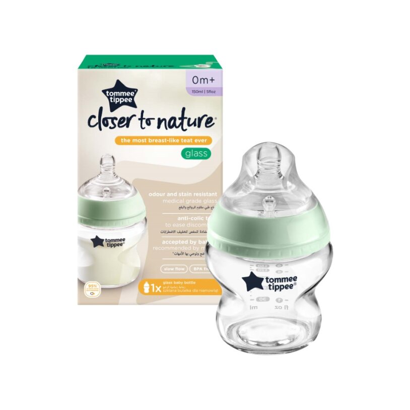 Tommee Tippee Closer to Nature üveg cumisüveg 150 ml