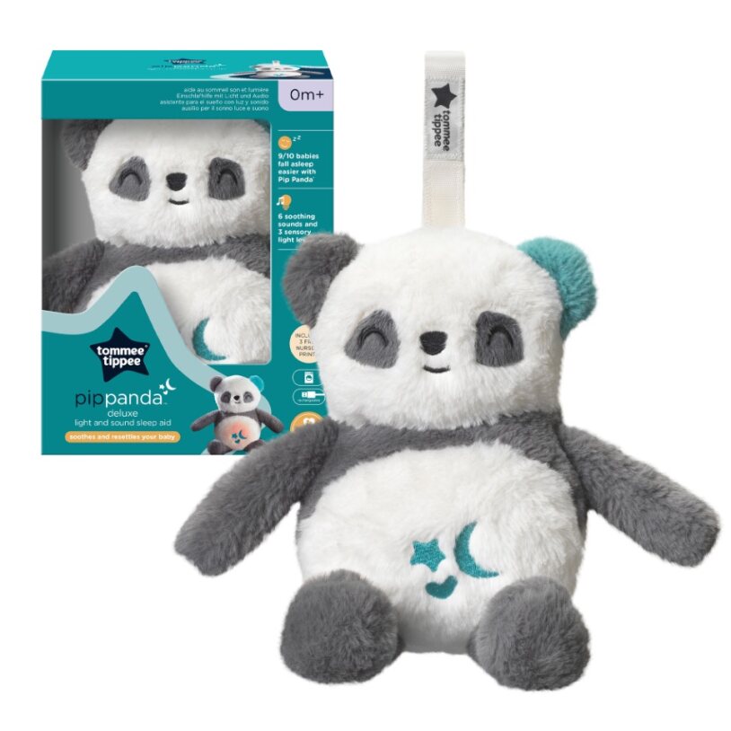 Tommee Tippee Pip Panda plüss altató és fehérzaj-generátor