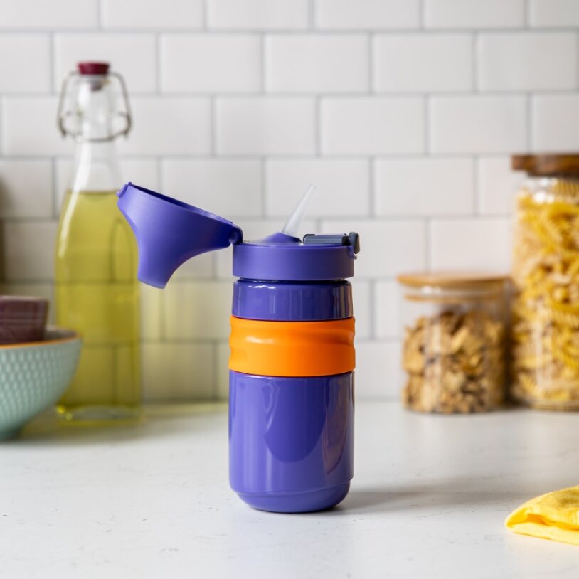 Tommee Tippee Superstar Flip Top sportkulacs 500 ml lila