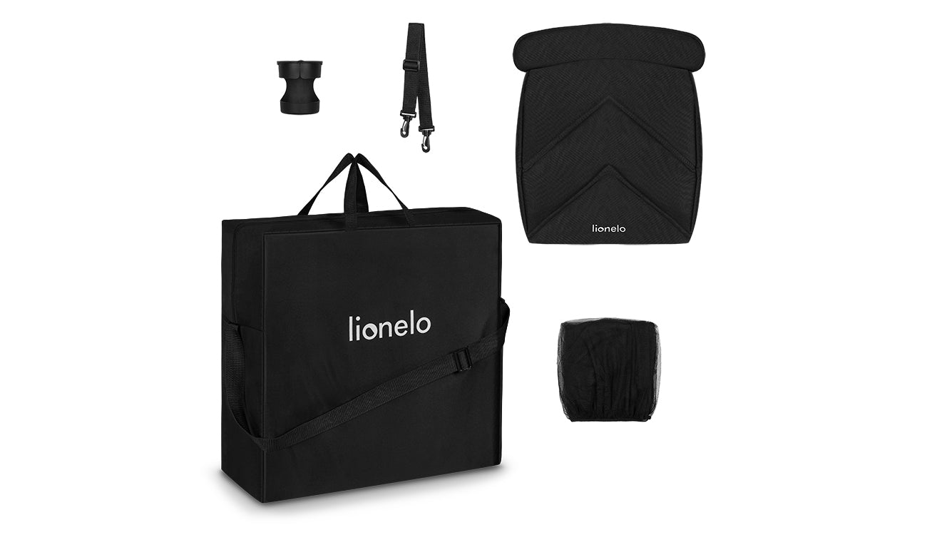 Lionelo Cloe sport babakocsi – Black Onyx