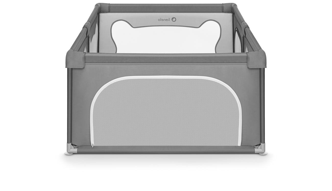 Lionelo Willow összecsukható járóka – Grey Concrete