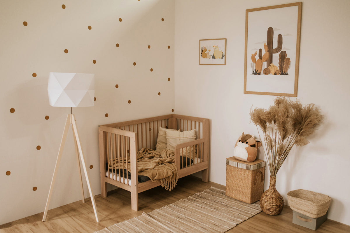 KLUPS Olivia babaágy 120 × 60 cm – bükk