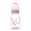Canpol babies keskeny nyakú cumisüveg 120 ml AFRICA rózsaszín