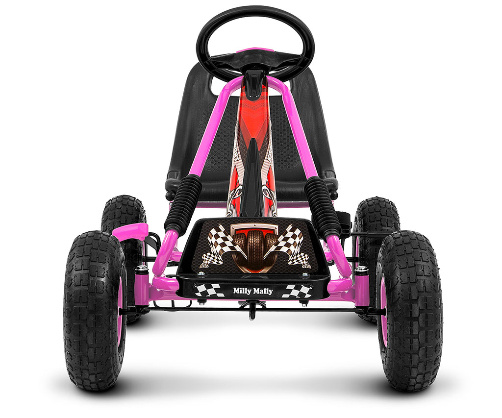 MILLY MALLY Thor pedálos gokart – Rózsaszín