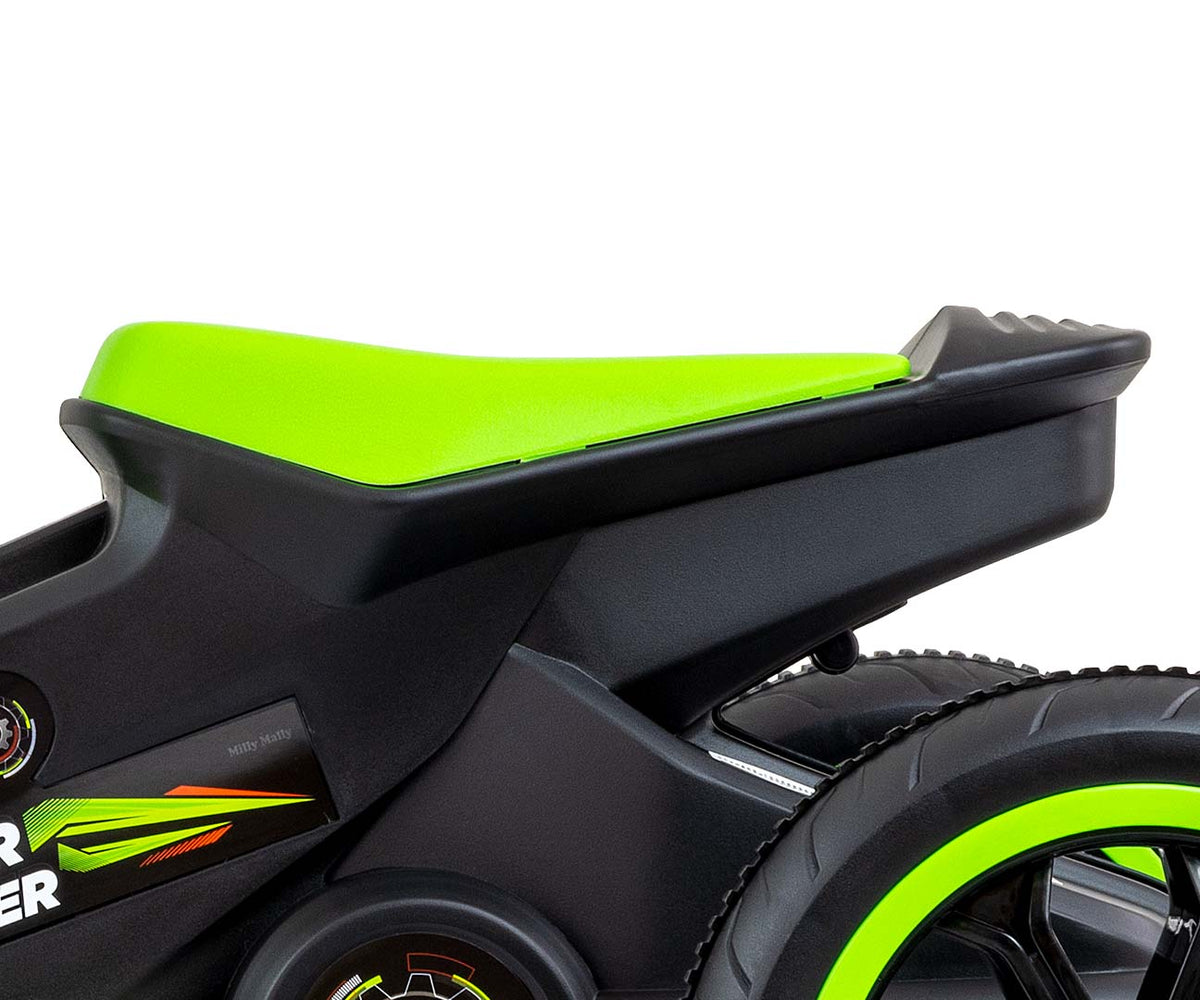 MILLY MALLY Rider pedálos gokart – Zöld