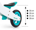 MILLY MALLY Cool Classic 2 az 1-ben fa futóbicikli – Menta