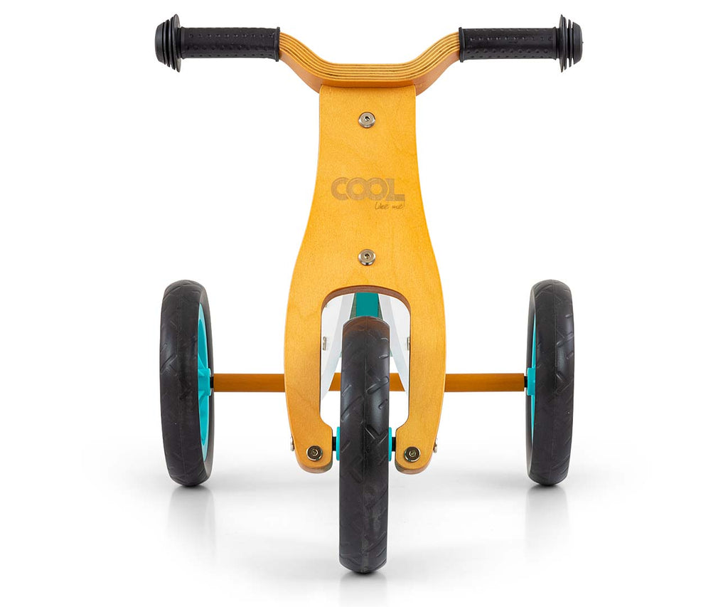 MILLY MALLY Cool Classic 2 az 1-ben fa futóbicikli – Menta