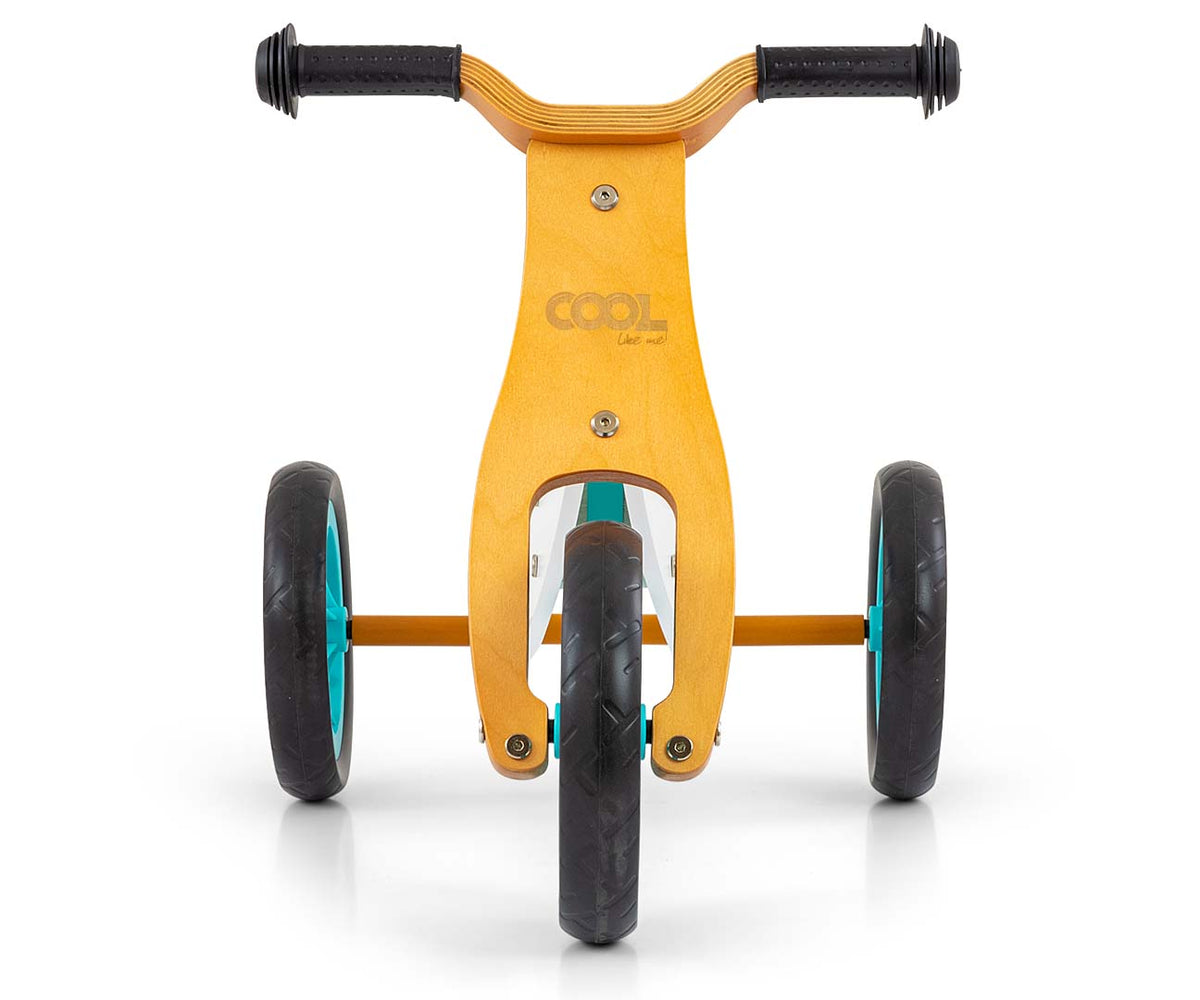 MILLY MALLY Cool Classic 2 az 1-ben fa futóbicikli – Menta