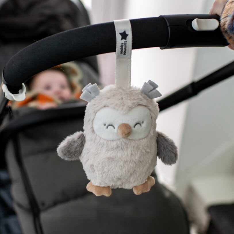 Tommee Tippee Ollie Bagoly plüss altató és fehérzaj-generátor