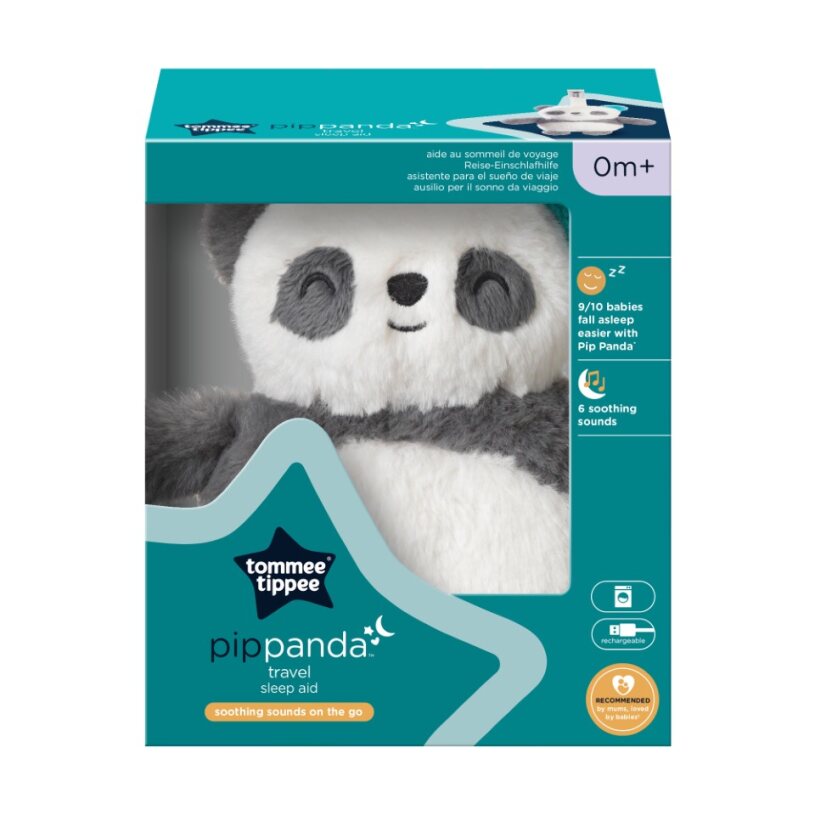 Tommee Tippee Pip Panda utazó plüss altató és fehérzaj-generátor