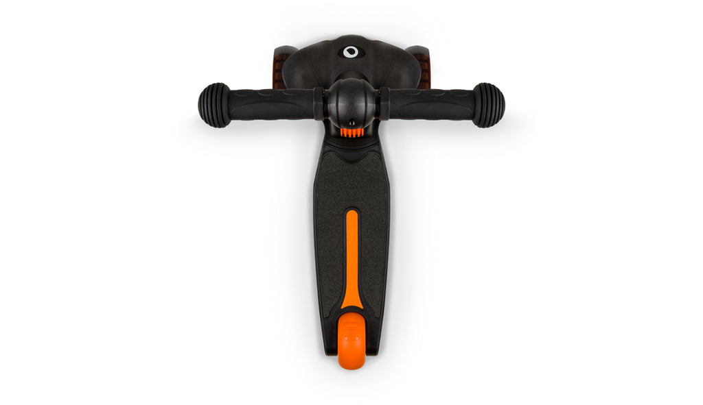 Lionelo Timmy háromkerekű LED-es roller – Orange Black